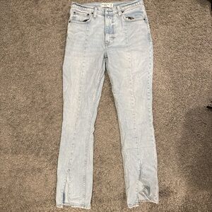 Abercrombie & Fitch Light Blue Straight Leg Jeans